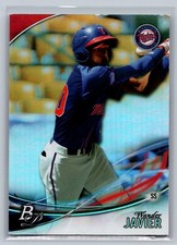 2016 Bowman Platinum #TP-WJ Wander Javier Top Prospects *ZC