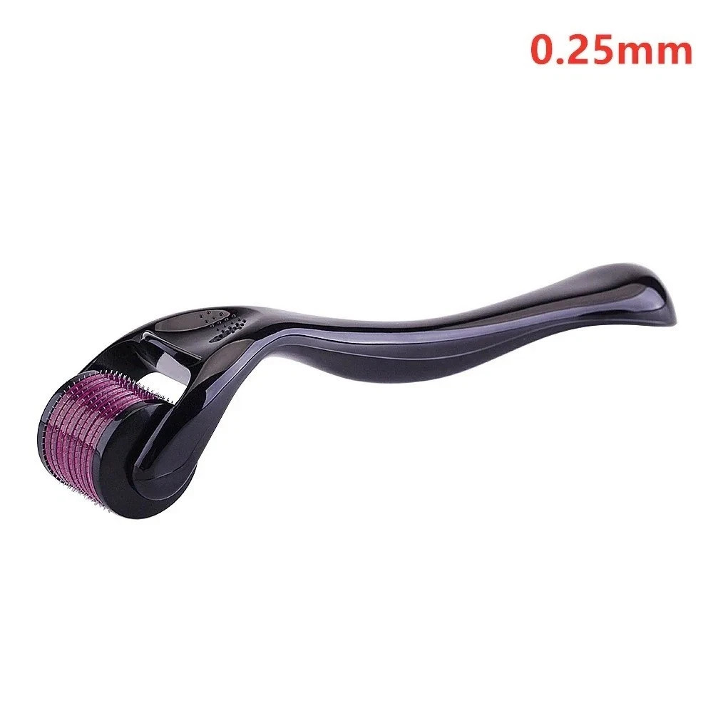 540 Needle Derma Roller 0.25mm Facial Body Hair Growth Beard SkinBoost Tool Care