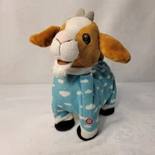 Gemmy Goat Plush Singing Dancing Screaming Funny Pajamas Works Great