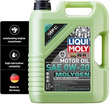 ★  5L Liqui Moly 0W-20 Molygen New Generation MFC Synthetic Engine Oil LM20438 ★ 39.44 per gallon
