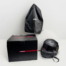 Sedici Strada II Parlare Bluetooth Helmet Small Matte Black Dual Visor DOT ECE