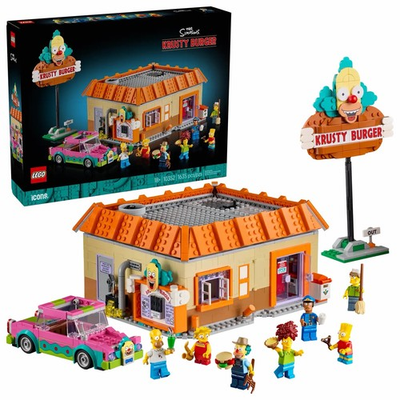 #ad LEGO Icons 10352 The Simpsons Krusty Burger Sealed Ready to Ship $195.00