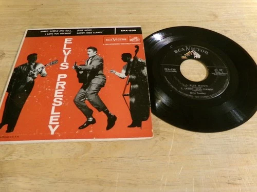Elvis Presley 45EP - self-titled - RCA Victor EPA-830  w/cvr