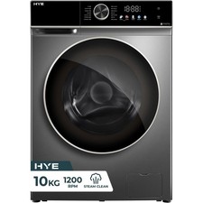 HYE Premium 10kg Washing Machine Freestanding Touch LED Display - Graphite