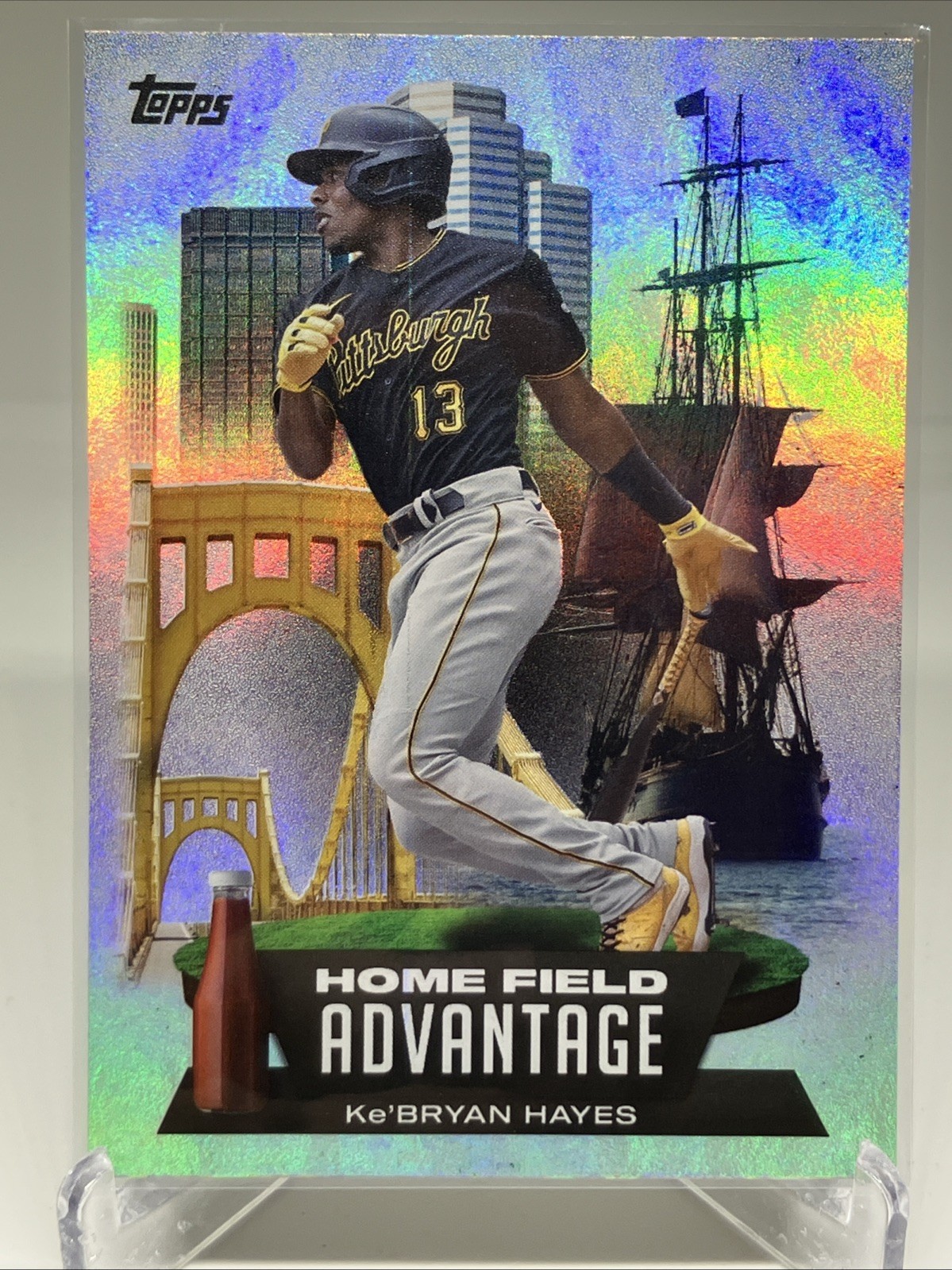 2022 Topps Series 2 - Home Field Advantage Ke'Bryan Hayes #HA-20 Case Hit SSP