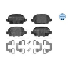 Satz Bremsbeläge Bremsklötze hinten für Opel Corsa C X01 Tigra X04 | 23934297