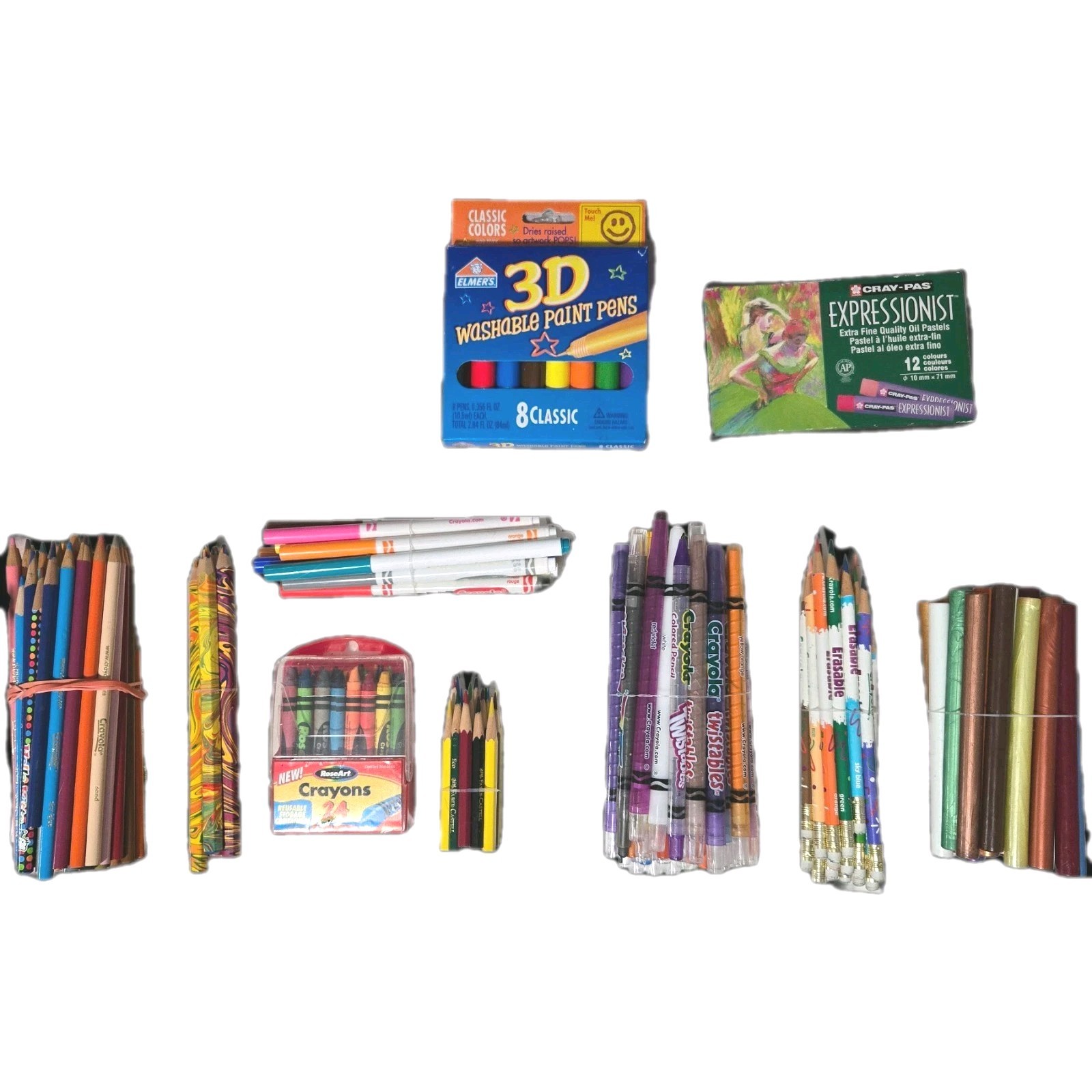 Kids Crayons Art Supplies Paint Pens
