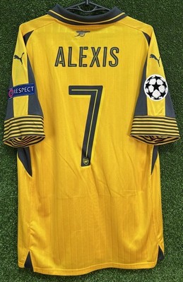 ALEXIS SANCHEZ #7 MEN'S FC ARSENAL 2016/2017 SOCCER FOOTBALL SHIRT JERSEY SIZE L