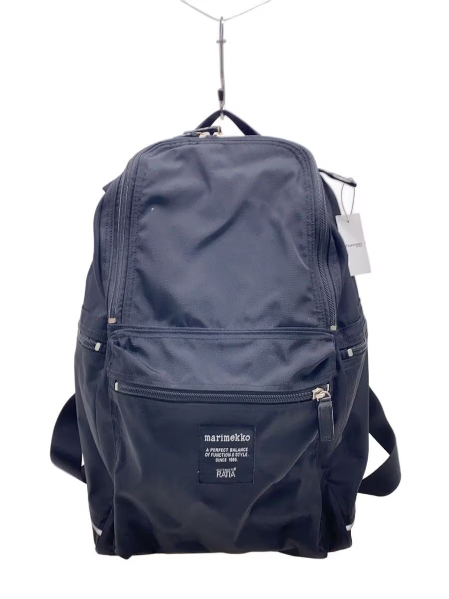 marimekko Backpack Polyester BLK Solid 516834 - image 1