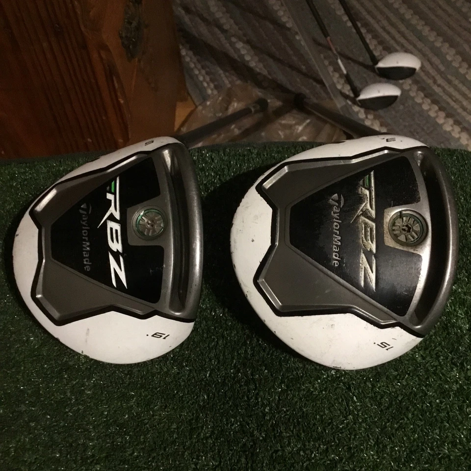 Taylormade Left Handed RBZ Rocketballz Woods Set (3W & 5W) Regular Graphite (LH) - Image 2 of 4