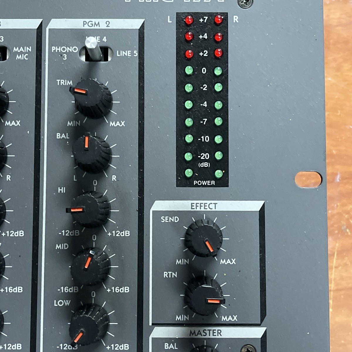 【音出確認済】VESTAX PMC-17A /純正アダプター付 Vestax Pmc-17a Professional Mixing Controller DJ Mixer