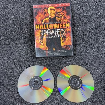 Halloween (DVD, 2007, 2-Disc Set, Rob Zombie Unrated Directors Cut Widescreen)