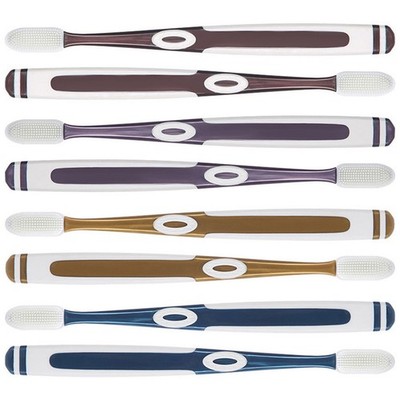 8Pcs Durable Manual Toothbrush Replacement Heads for Home Use Assorted Colors