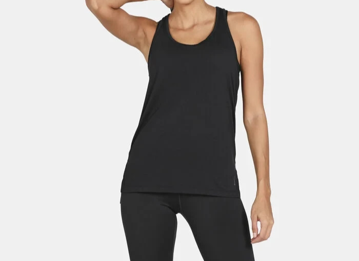 Nike Yoga Layer Tank Black Dark Smoke Grey Men’s Large CQ8826-010