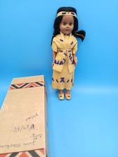 Skookum Bully Good Native American Doll In Box From Mackinaw Mi 1956