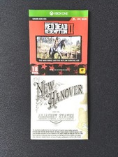 Red Dead Redemption 2 Map + Unused Game Add On Bundle (Xbox One) [No Game]
