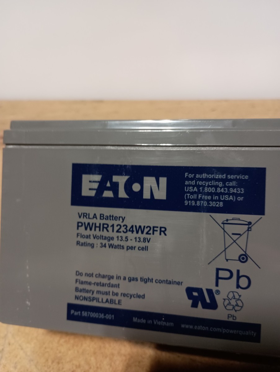 Batteria per external battery pack Eaton-Powerware PW9120 2000VA e 3000VA