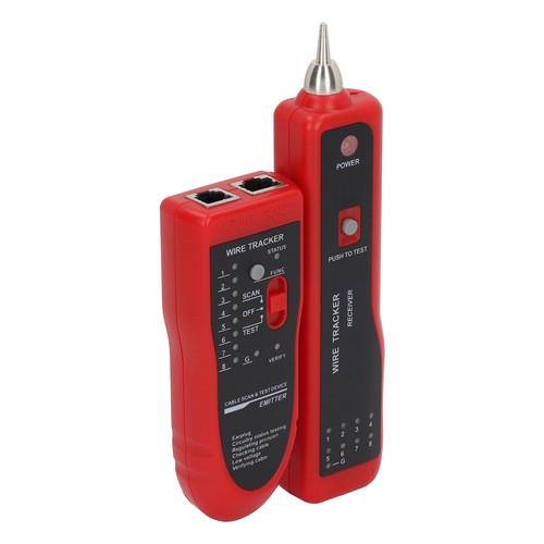 Netzwerk Kabel Tester Einstellbare Empfindlichkeit Einfache Manipulation POE - Afbeelding 11 van 22