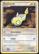 Carte Pokémon Insolourdo 41/123   HeartGold SoulSilver Français