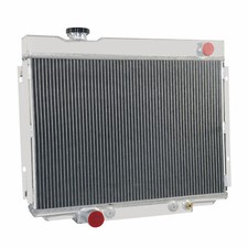 4 Row Aluminum Radiator For 1967-1970 Ford Mustang Ranchero Fairlane 500 At Mt