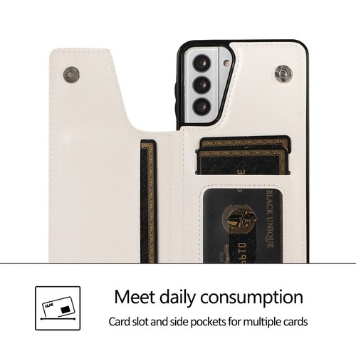Leather Card Slot Wallet Case Cover Kickstand For Samsung Galaxy A13 A33 A53 A73 - Picture 73 of 81