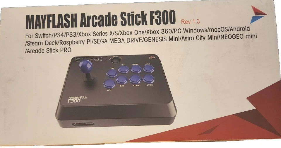 Mayflash F300 Arcade Fight Stick Joystick for Switch, Xbox Series X, PS4,PS3,... - Image 3 of 4