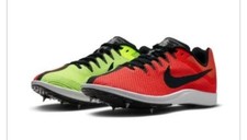 Nike Zoom Rival Distance DC8725-601 Red Volt Sneaker Track Shoes Men's Size 10.5
