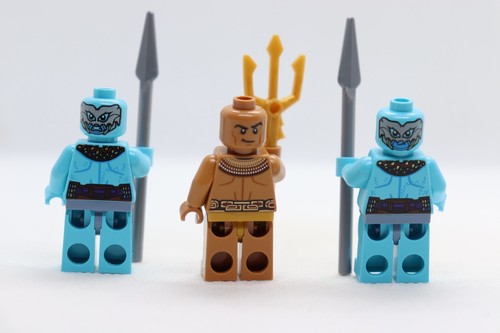 3) King Namor + Attuma Lot 76211 76214 SubMariner Super Hero LEGO® Minifigure - Picture 5 of 5