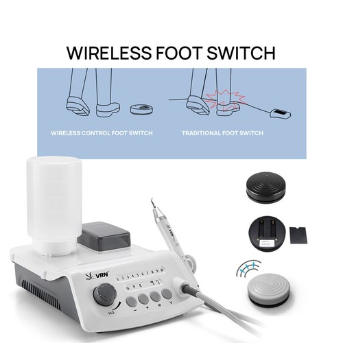 Escalador ultrasónico dental LED/sistema de terapia de cirugía periodoncia + pulidor de aire VRN - Imagen 10 de 49