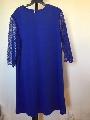 blue dress size 20