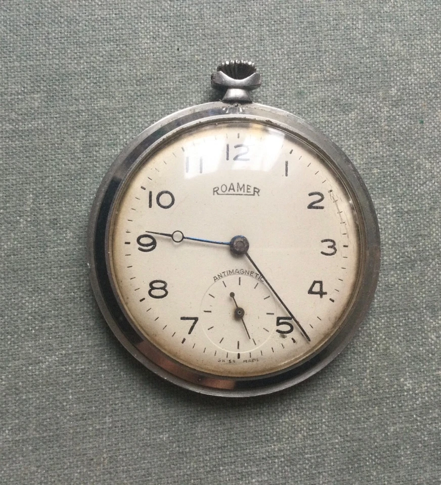 Roamer Swiss Made pocket watch does Not work - Image 3 of 4