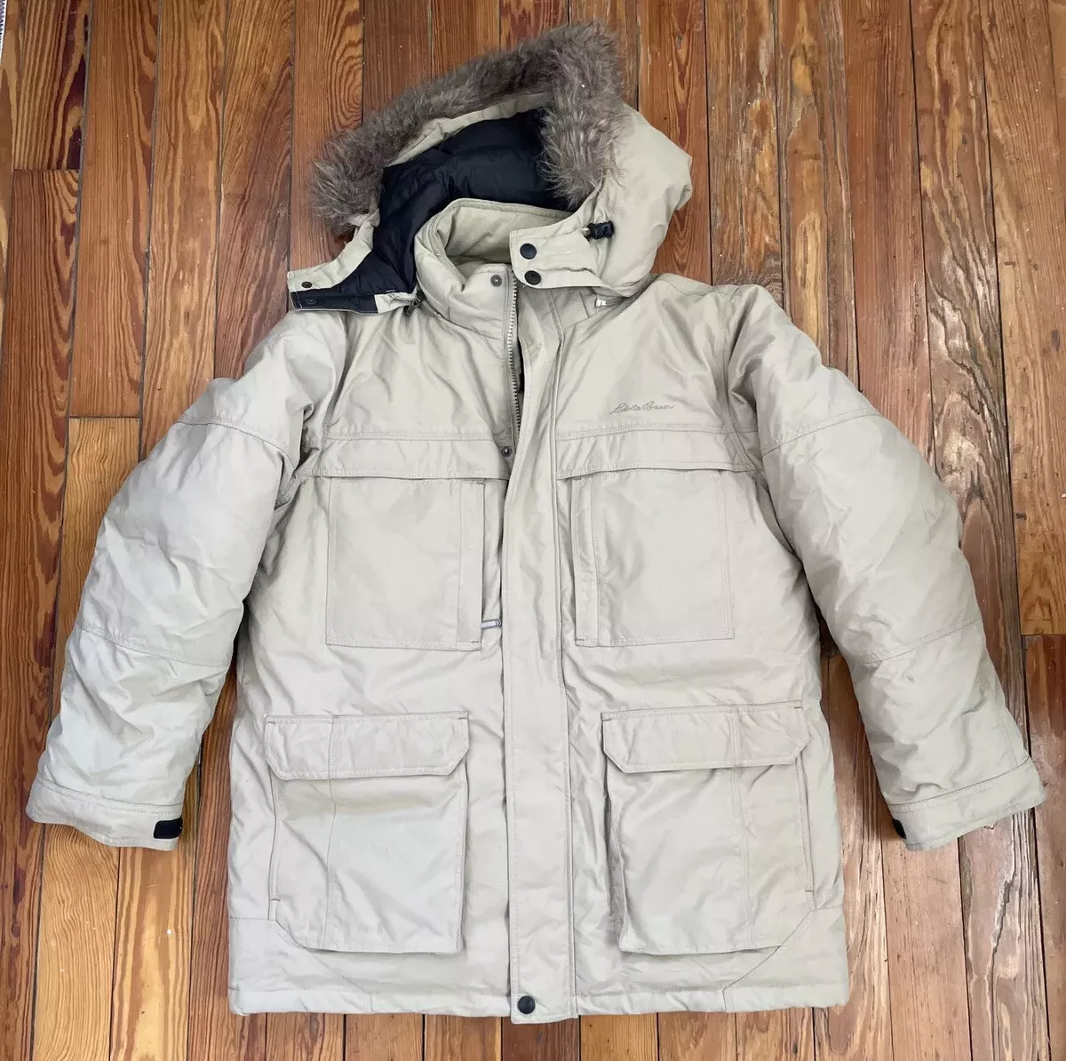 Eddie bauer goose hotsell down jacket men's