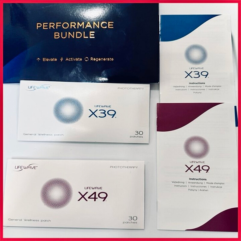 39 X49 セット LIFEWAVE LIFEWAVE x39 and x49 60 Performance Bundle LifeWave Patches
