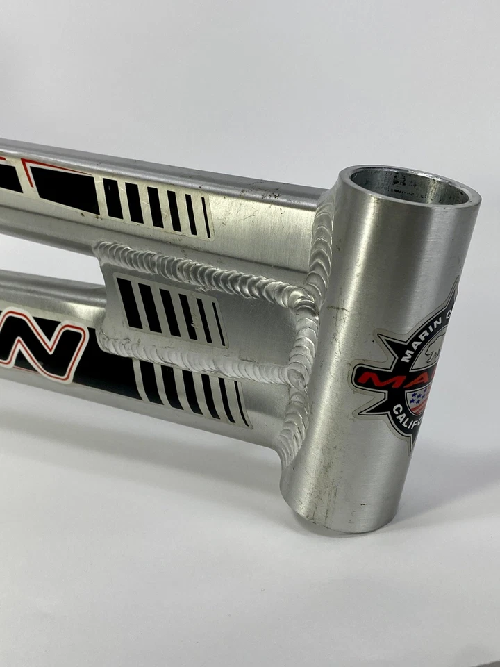 Винтажная гоночная рама Marin BMX MBX250 сделано в США 7000 алюминий 20 дюймов средняя школа 2001 - Изображение 2 из 4