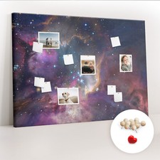 Tableau en liège Pour les notes Tableau d'affichage 140x100 Monde galactique