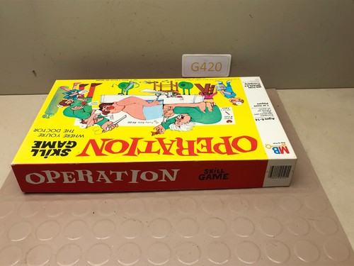 VTG Milton Bradley 1965 Operation Skill Game Smoking Doctor Rare - Picture 11 of 16
