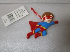 Superman super boy POLAR X Personalizable Christmas Tree Ornament 
