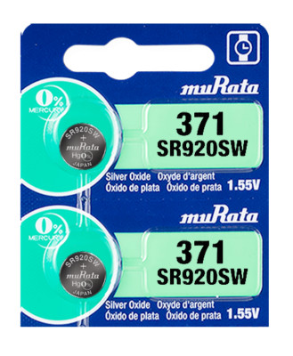 その他 s.murata.wazeka Murata 371 (SR920SW) Silver Oxide Watch Battery (2 Count