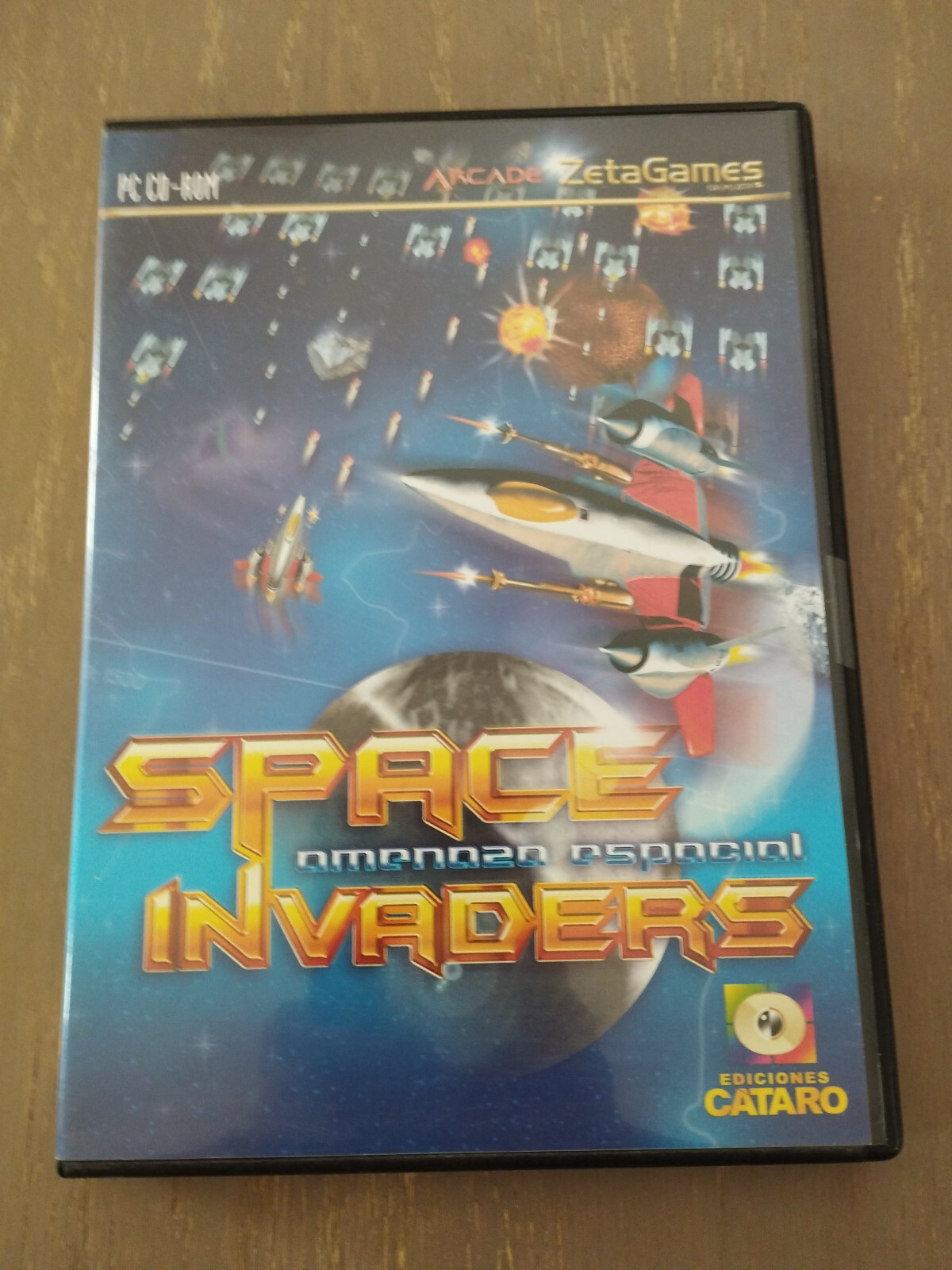 Space Invaders Space Threat Cataro - Game for PC CD-Rom Spain 2T