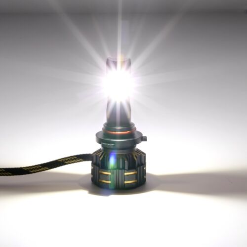 AUXBEAM 9005/9006/H11 CANBUS LED Headlight Bulbs High Low Beam Kit 6000K Bright - Picture 2 of 17
