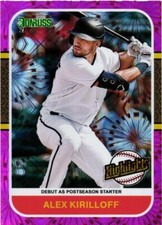 2021 Donruss #HI6 Alex Kirilloff Highlights Pink Fireworks