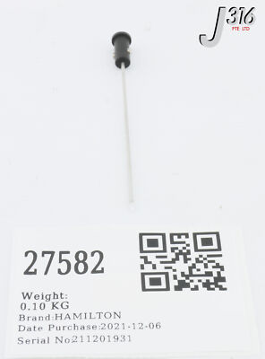 27582 HAMILTON REPLACEMENT PLUNGER, 1710 PLG.CTC, PLG-G100 (LOT OF