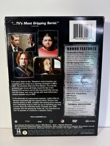 ABC's Lost: The Complete Series DVD Seasons 1-6 Seasons 1-5 SEALED - S6 Like New - Picture 14 of 15