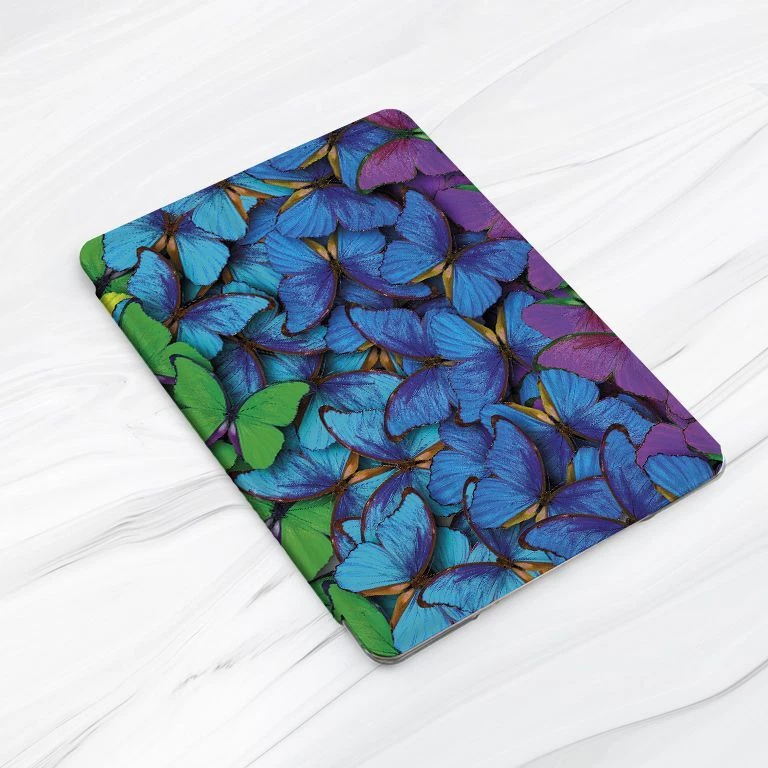 Funda Mariposas Color Arco Iris Para iPad 10.2 Air 3 4 5 Pro 9.7 11 12.9 Mini Foto 3 de 4