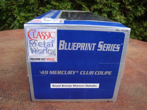 Blueprint Series '49 Mercury Coupe Die Cast Car- 1:24 scale- Classic Metal Works - Picture 8 of 12