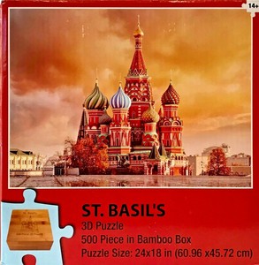 st basil cathedral 3d puzzle