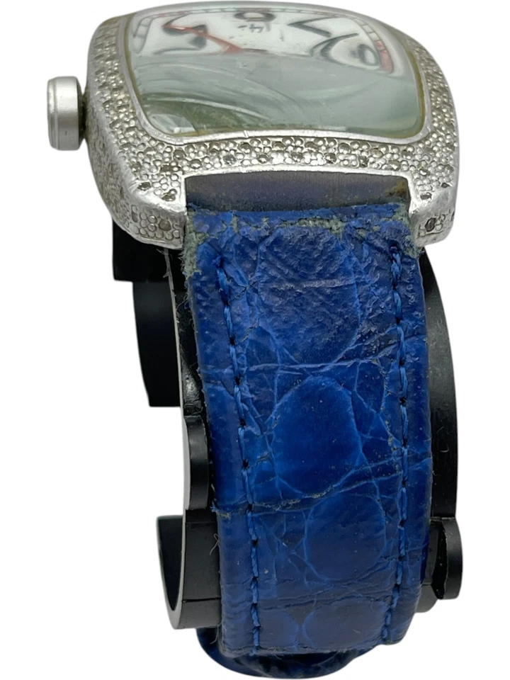 Locman Aluminum Italian Design Diamond Quartz Watch (NOT RUNNING) - Image 4 of 4