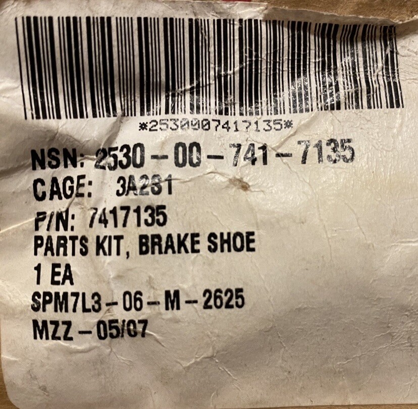 M800, M900 series 5 ton Brake shoe adjuster kit NOS eBay