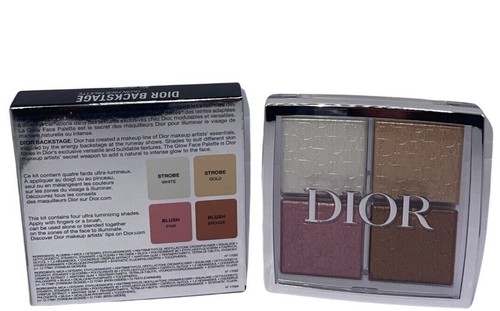 DIOR BACKSTAGE Glow Face Palette 0.35 OZ- 10G-NEW + 1 FREE VIAL of perfume - Picture 2 of 18
