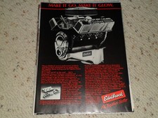 1985 Edelbrock 5 Ad Article 1985 Edelbrock 5 Ad Article